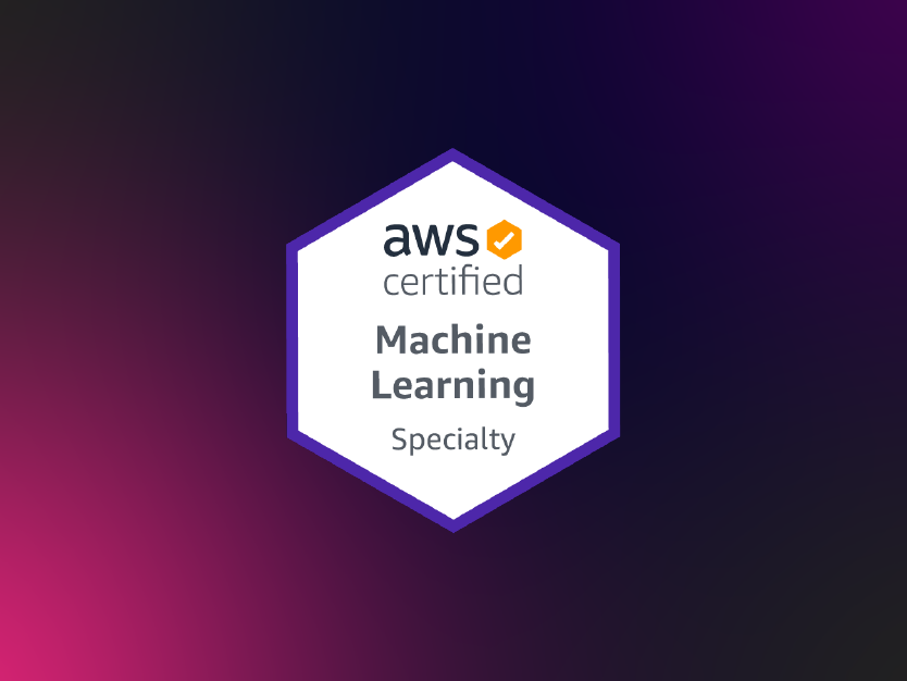 Aws certified hot sale machine learning