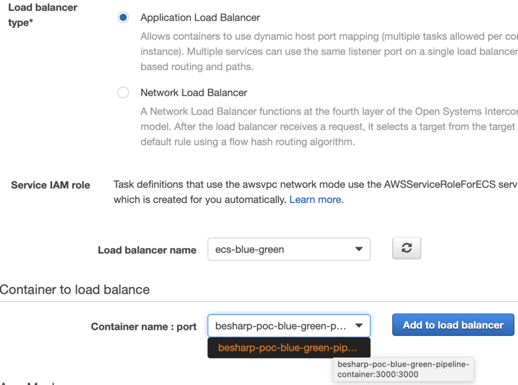 configure Application LoadBalancer