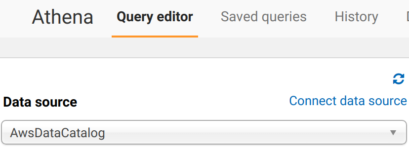 Connect Data Source in Amazon Athena