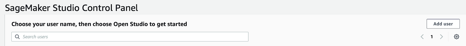 Setup Users for SageMaker Studio
