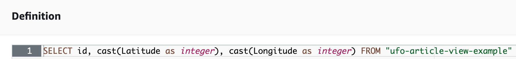 Cast data to avoid incompatibilities