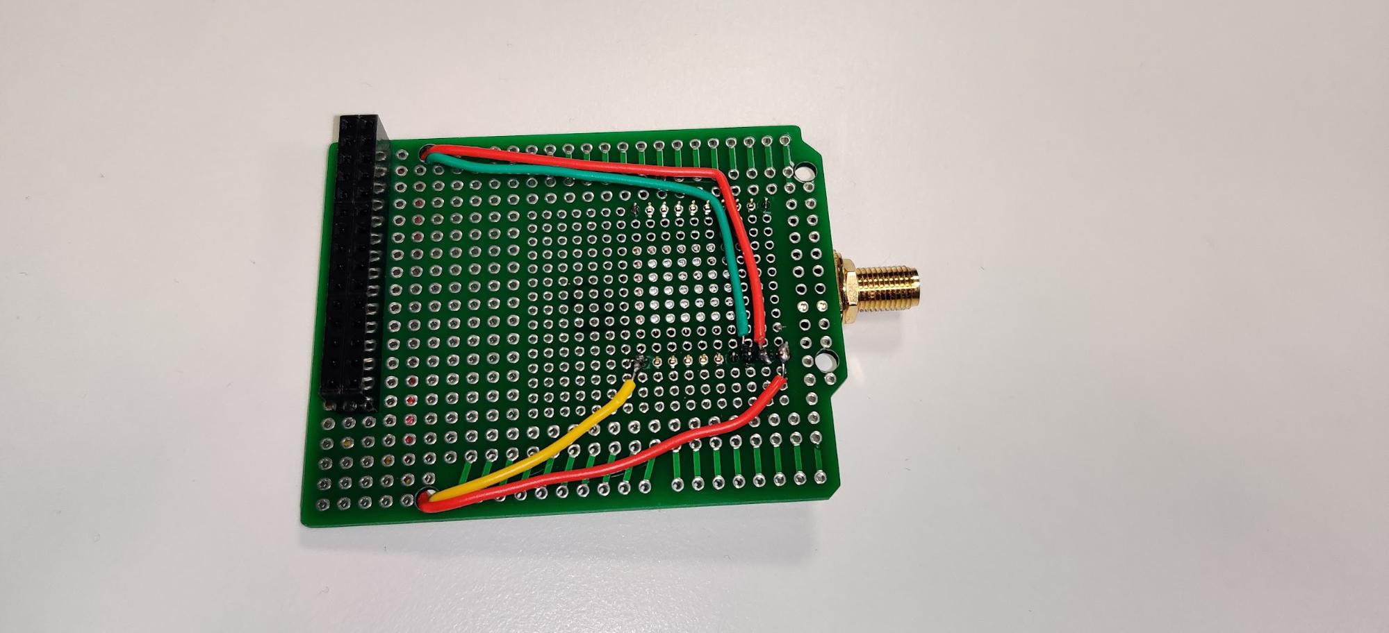 Raspberry Pi equipped with Raspbian, Greengrass, and a simple shield