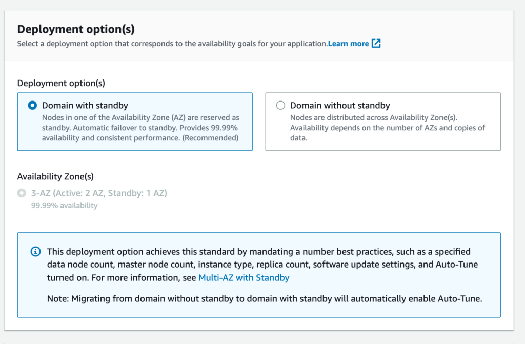 cluster redundancy opensearch